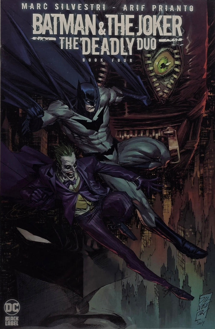 Batman & The Joker: The Deadly Duo #4 (DC Black Label — Marc Silvestri)