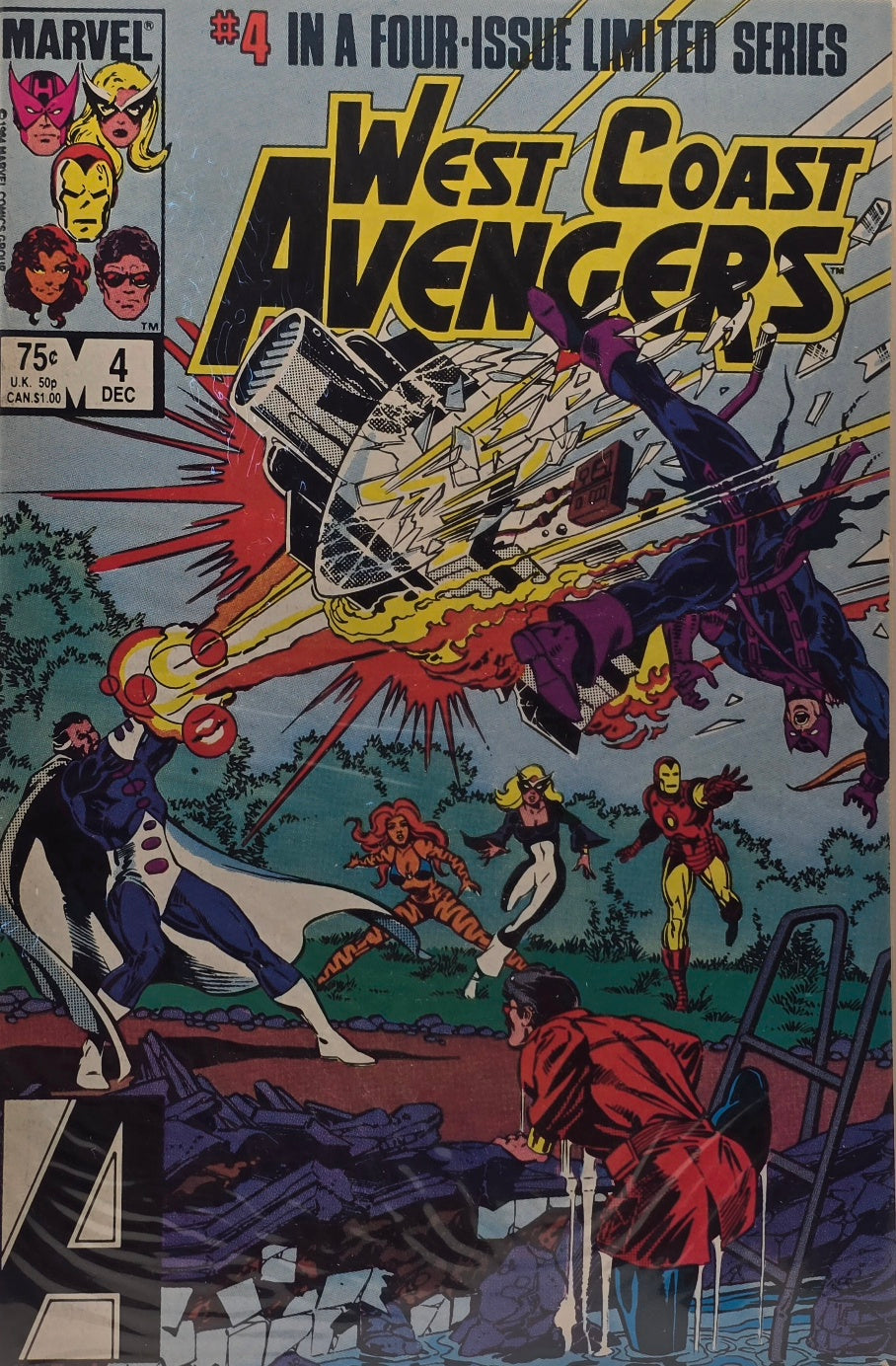 West Coast Avengers #4 — 4-Issue Limited Series (Marvel Comics, 1984)