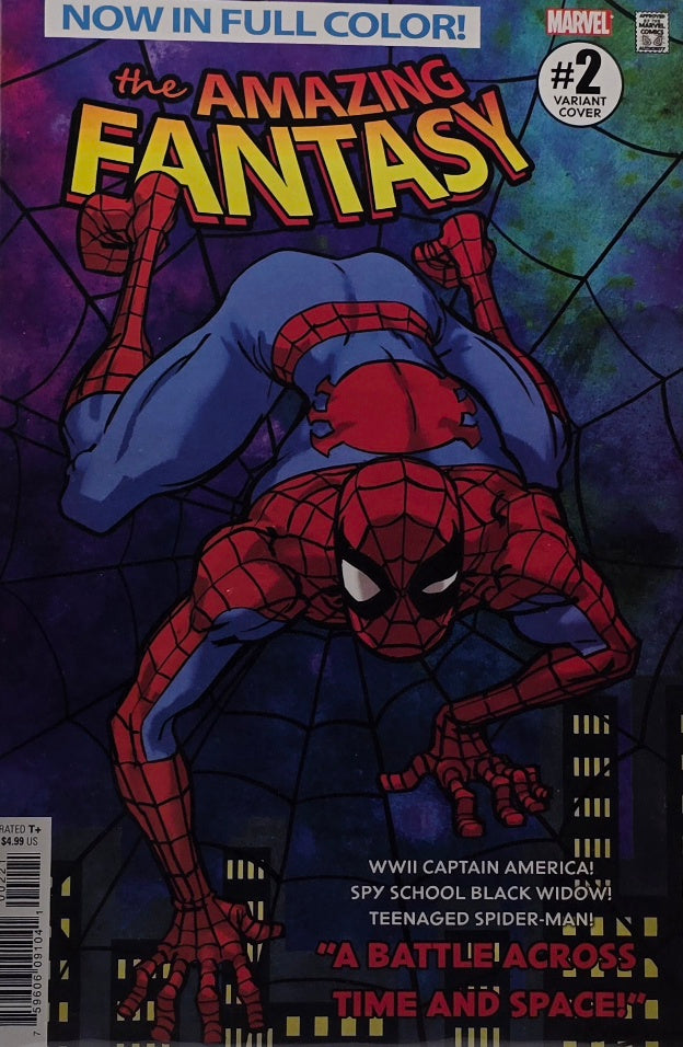 Amazing Fantasy #2 — Variant Cover (Spider-Man / Captain America / Black Widow — Marvel, 2021)
