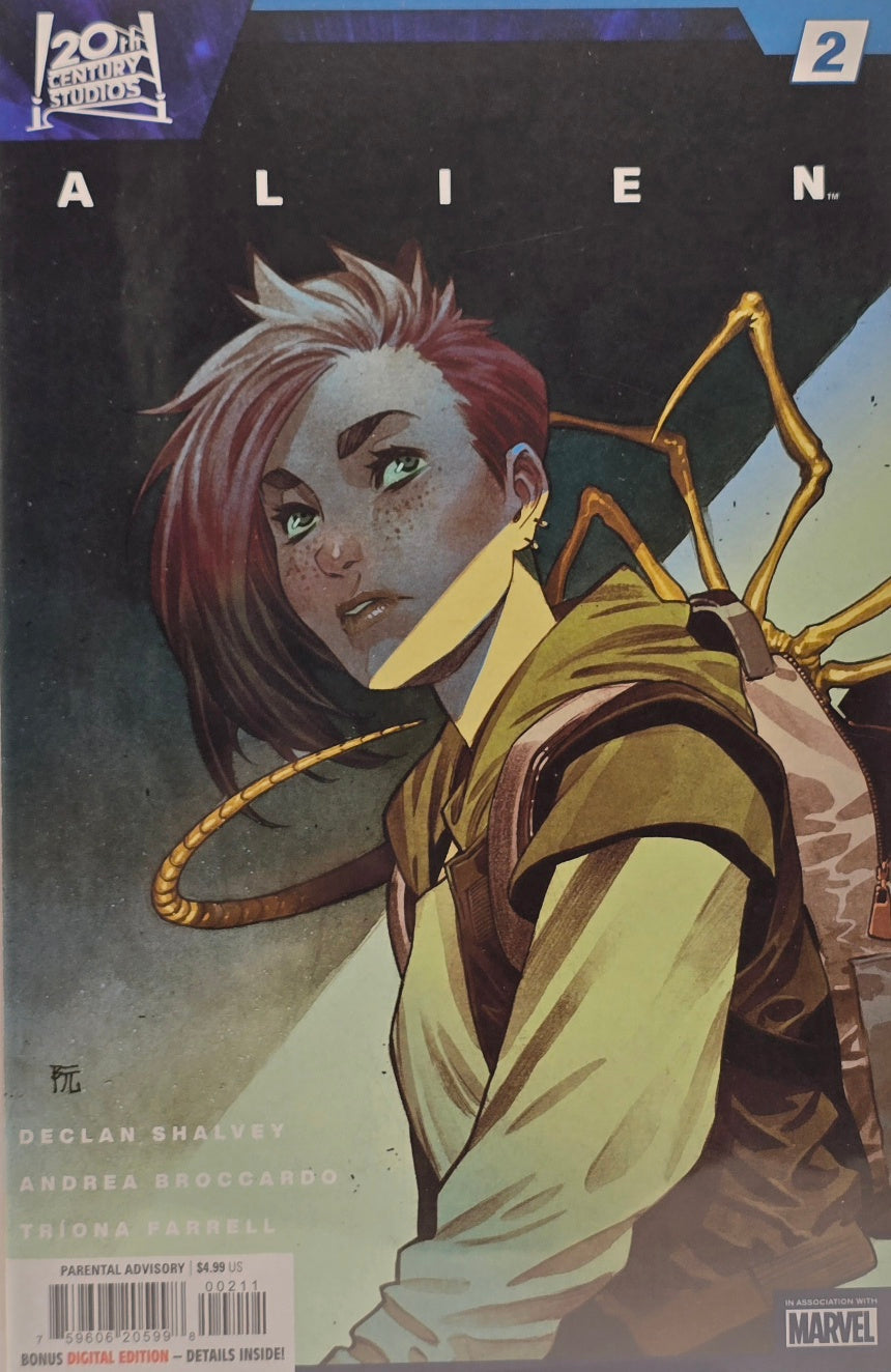 Alien #2 (Marvel Comics) — Shalvey / Broccardo / Farrell