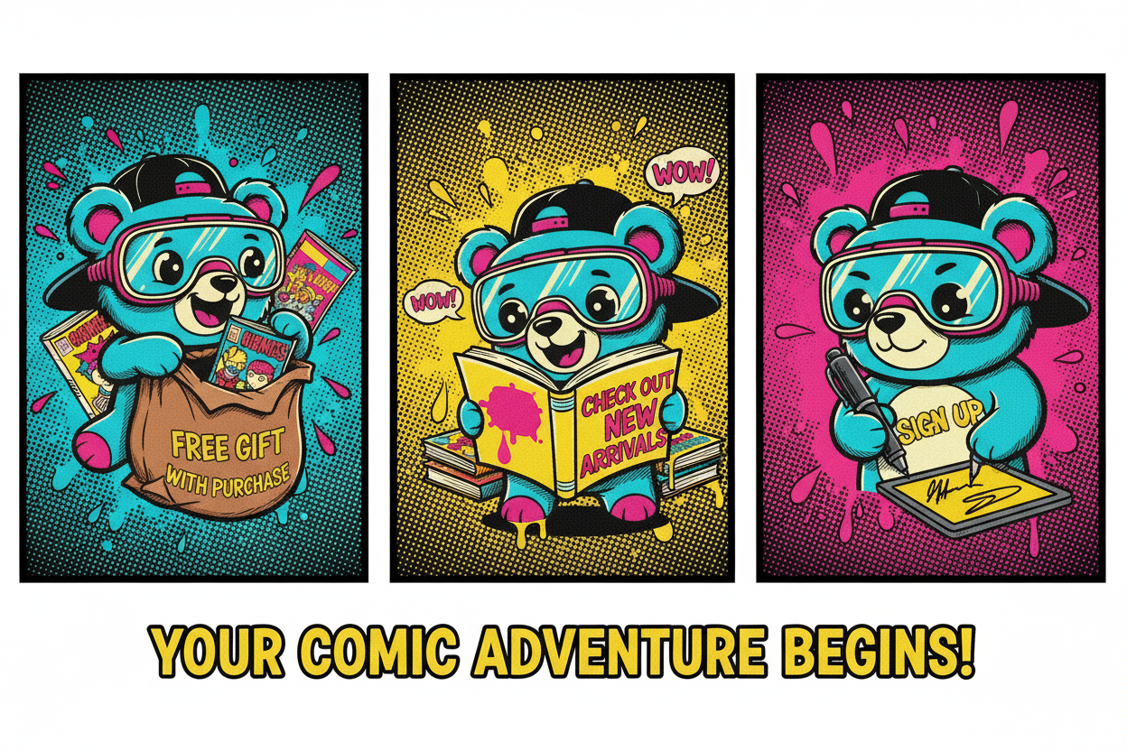 Three Bears Banner