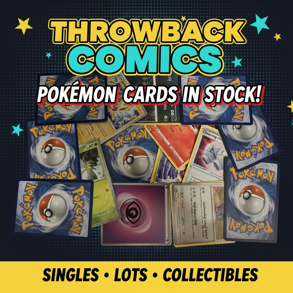 Throwback Comics - Pokémon Square Banner