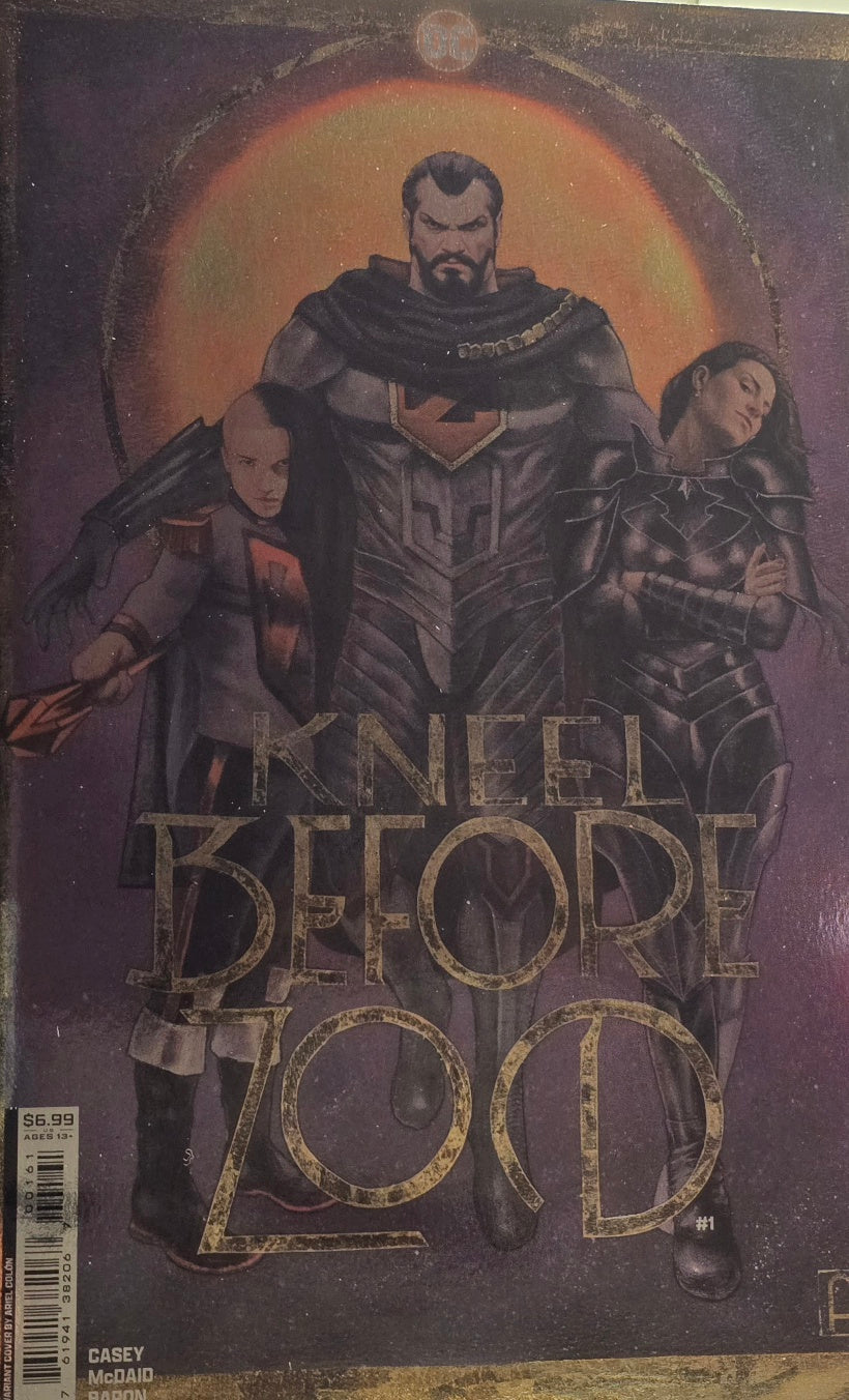 Kneel Before Zod #1 (Ariel Colón Variant Cover)