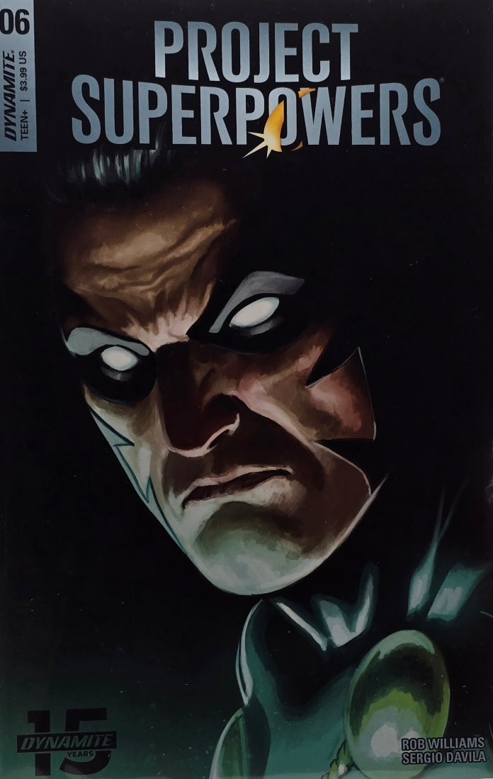 Project Superpowers #6 — Cover B: Green Lama (Rob Williams / Sergio Davila — Dynamite)