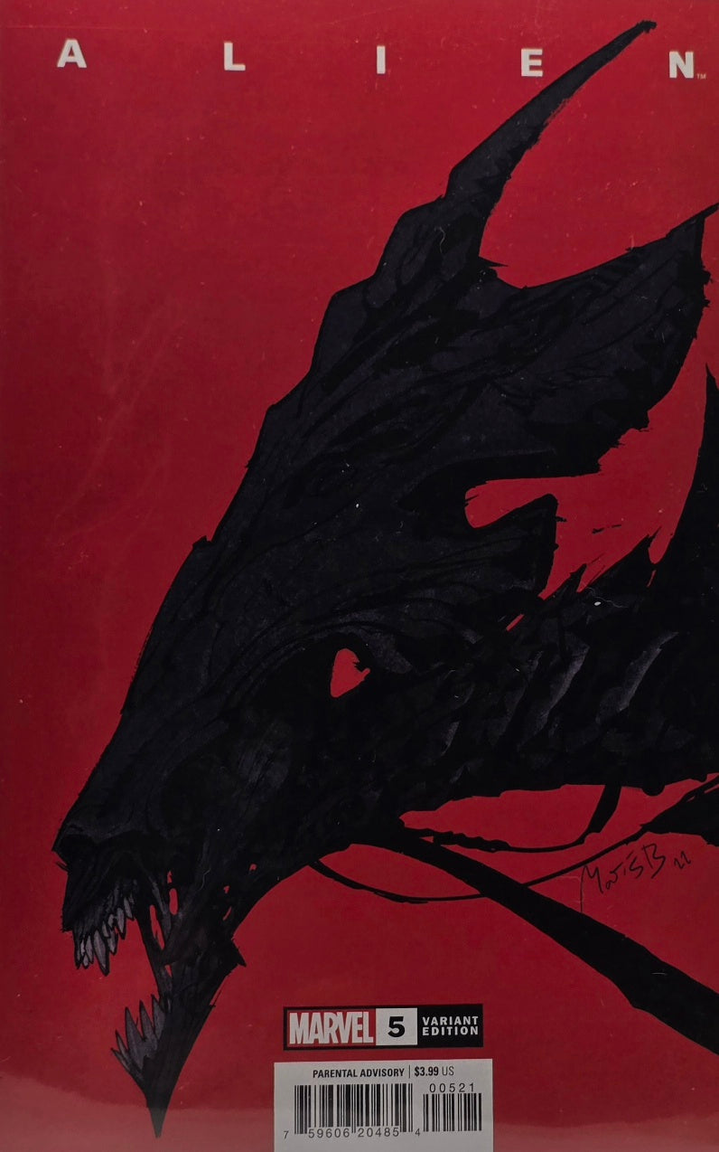 Alien #5 — Variant Edition (Marvel Comics) — Red Silhouette Cover