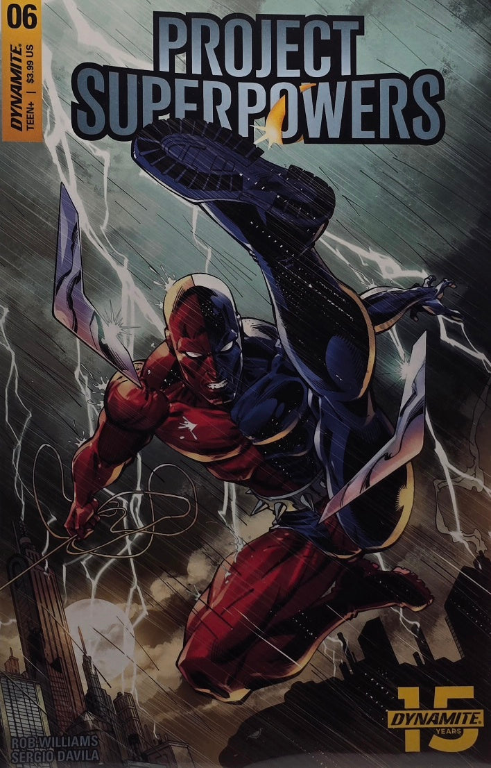 Project Superpowers #6 — Cover C: American Spirit (Rob Williams / Sergio Davila — Dynamite)