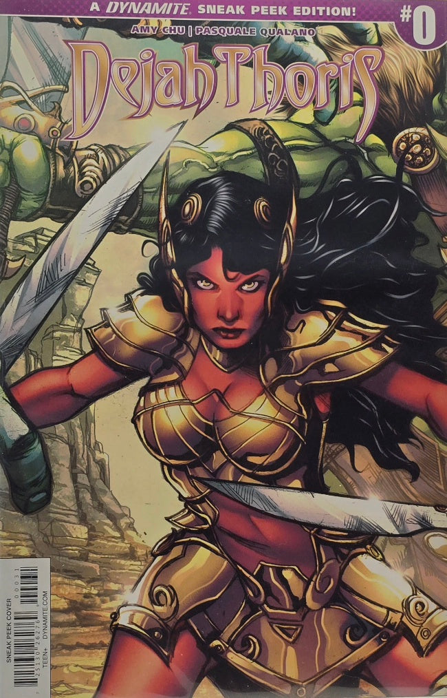 Dejah Thoris #0 — Sneak Peek Edition (Amy Chu / Pasquale Qualano — Dynamite)