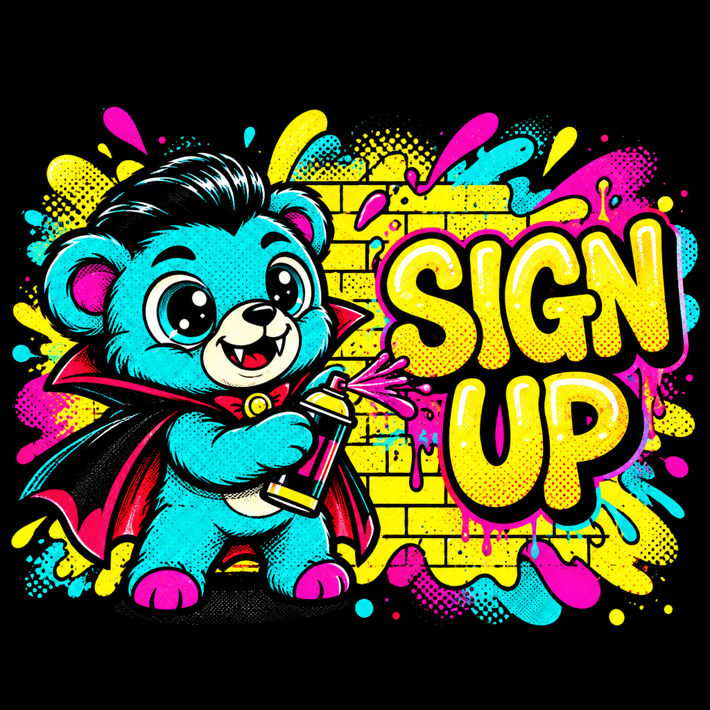 Vampire Bear Sign Up