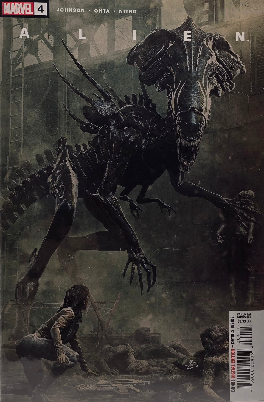 Alien #4 (Marvel Comics) — Johnson / Ohta / Nitro
