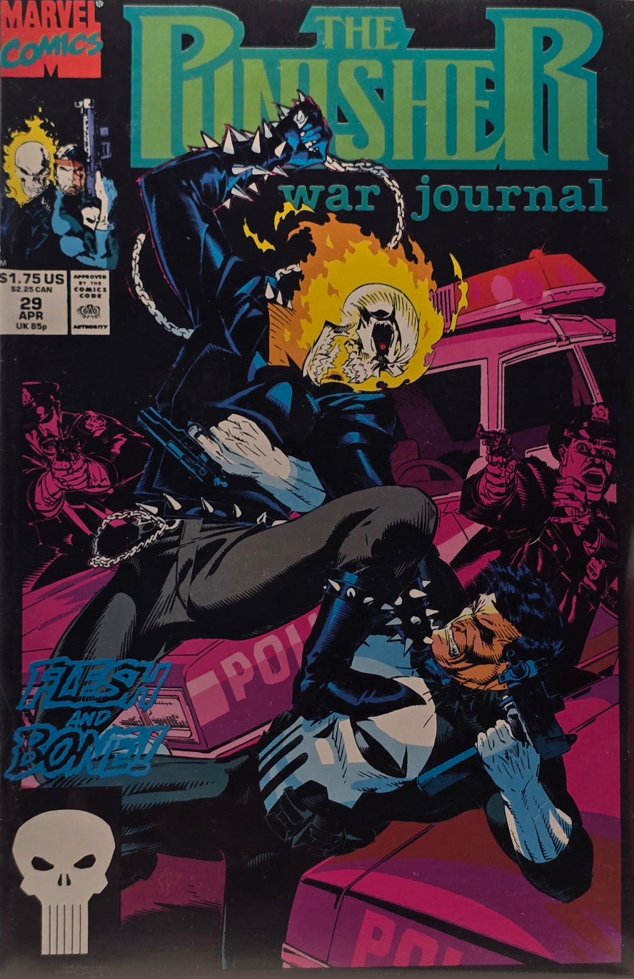 The Punisher War Journal #29 — Flesh and Bone! (April 1991)