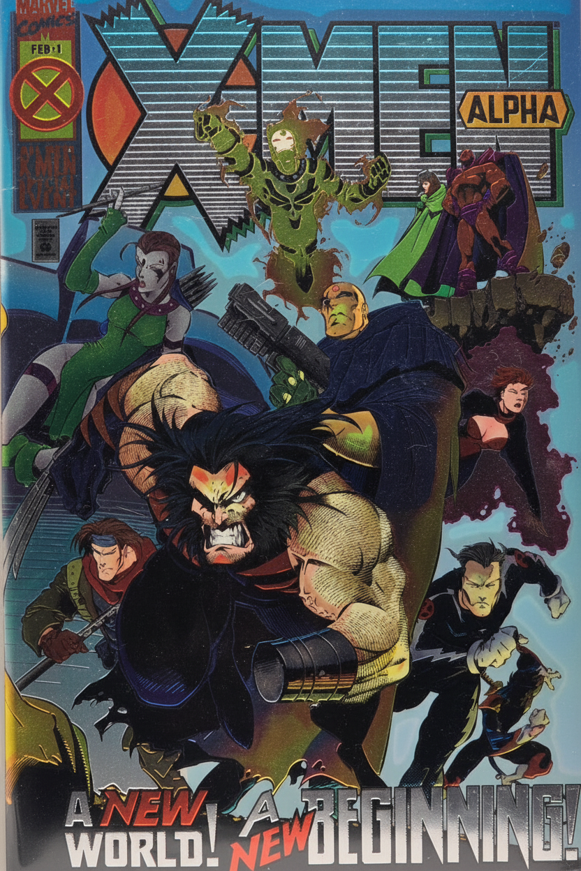 X-Men Alpha #1 - 832x1248
