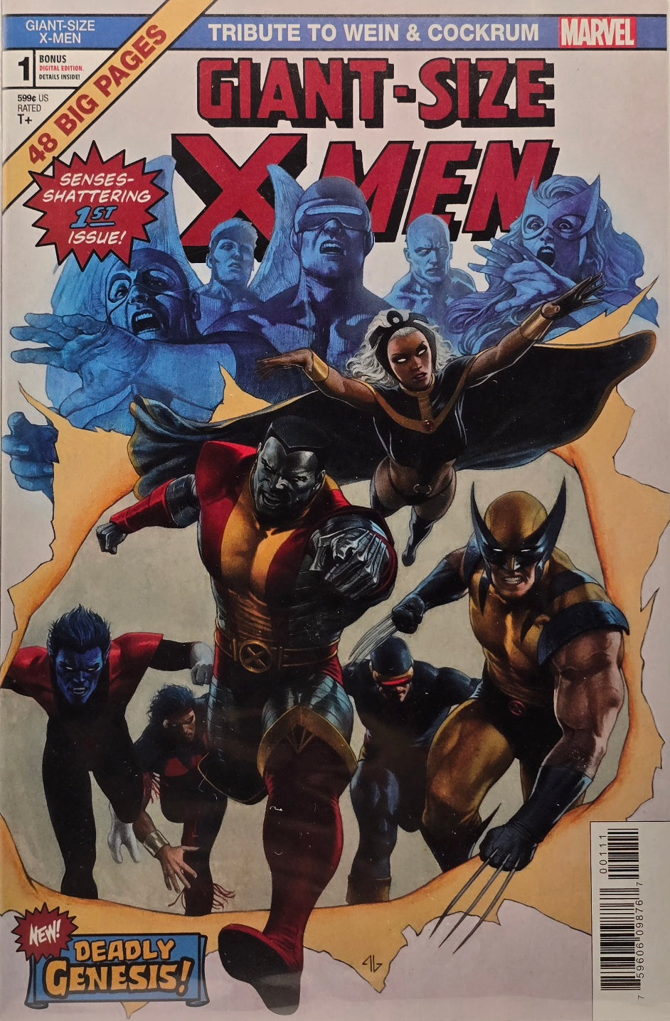 Giant-Size X-Men #1 — Tribute to Wein & Cockrum (Main Cover)