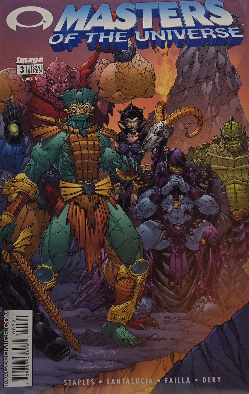 Masters of the Universe #3 Cover B (2003) Image Comics