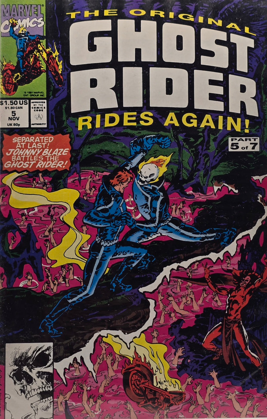 The Original Ghost Rider Rides Again #5 (November 1991)