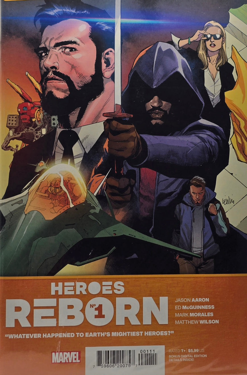 Heroes Reborn #1 (2021) — Jason Aaron & Ed McGuinness
