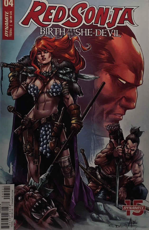 Red Sonja: Birth of the She-Devil #4 — Sergio Davila (Dynamite)