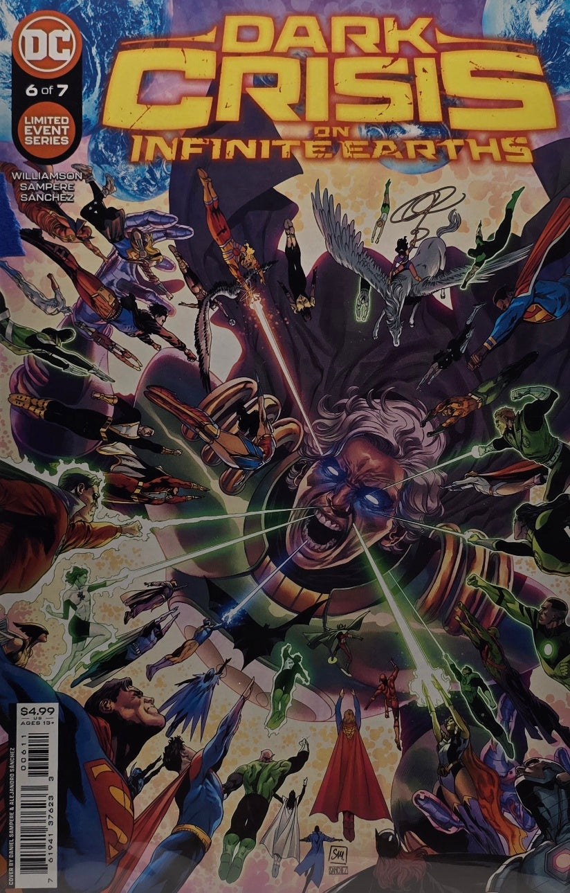 Dark Crisis on Infinite Earths #6 (of 7) — Williamson / Sampere / Sanchez (Main Cover)