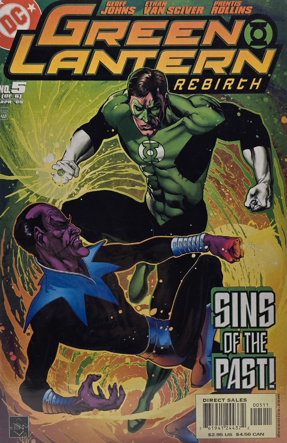 Green Lantern: Rebirth #5 (April 2005)